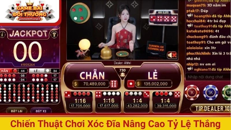 Chiến thuật chơi xóc đĩa nâng cao tỷ lệ thắng